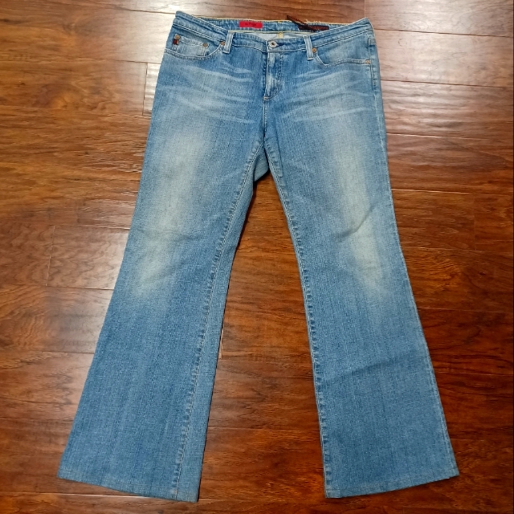 AG The Angel Boot cut blue jeans